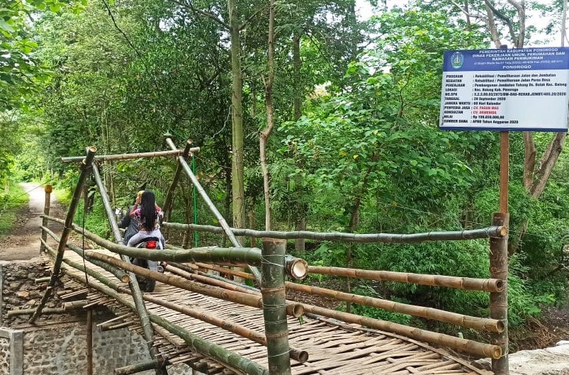 jembatan bambu 200juta